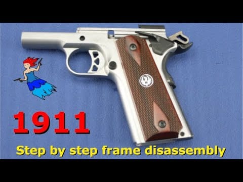 1911 Frame Disassembly