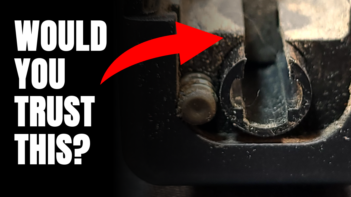 How to disassemble and reassemble a Glock 29 – striker channel filled with carbon and grit