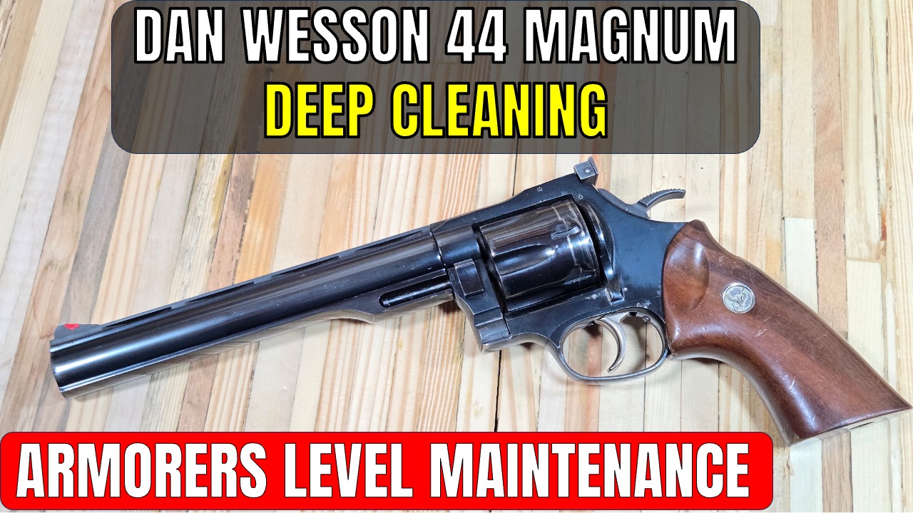 Image featuring a Dan Wesson 44 Magnum Deep Cleaning