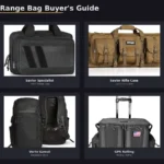 Comparison of top range bags: Savior Specialist, Savior Rifle Case, Vertx Gamut, and GPS Rolling