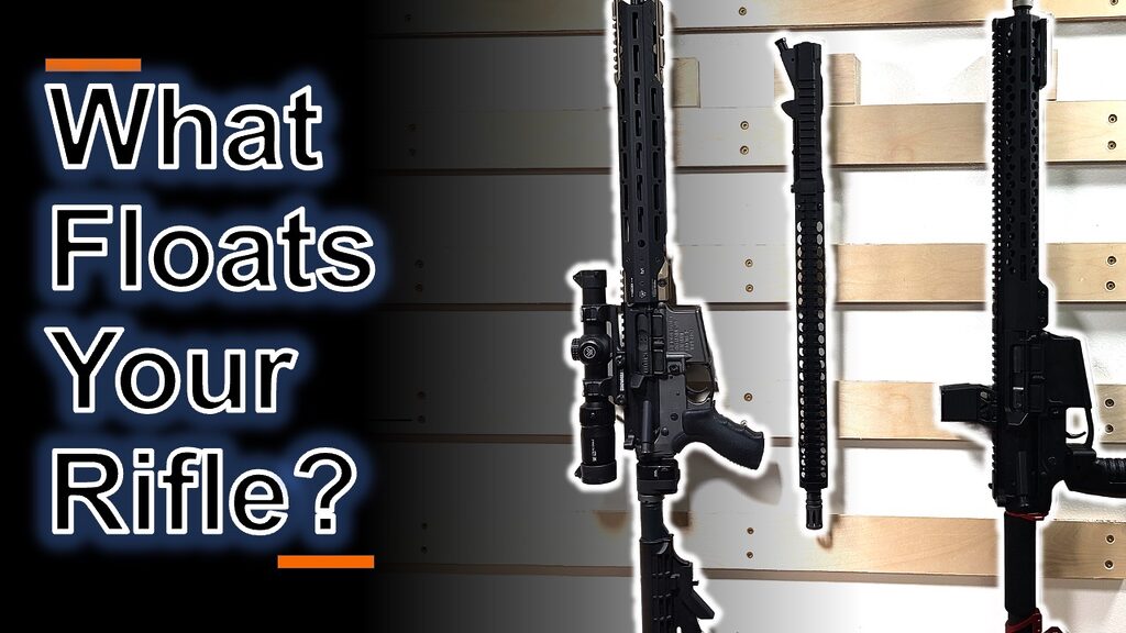 M-LOK rifles mounted using the HangAR StealthMount wall display system on slat wall panels