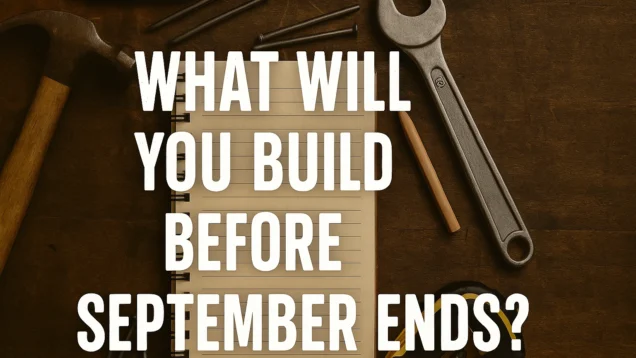 Build Month – Building Independence Featured Image