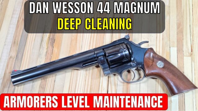 DAN WESSON 44 MAGNUM DEEP CLEANING THUMBNAIL