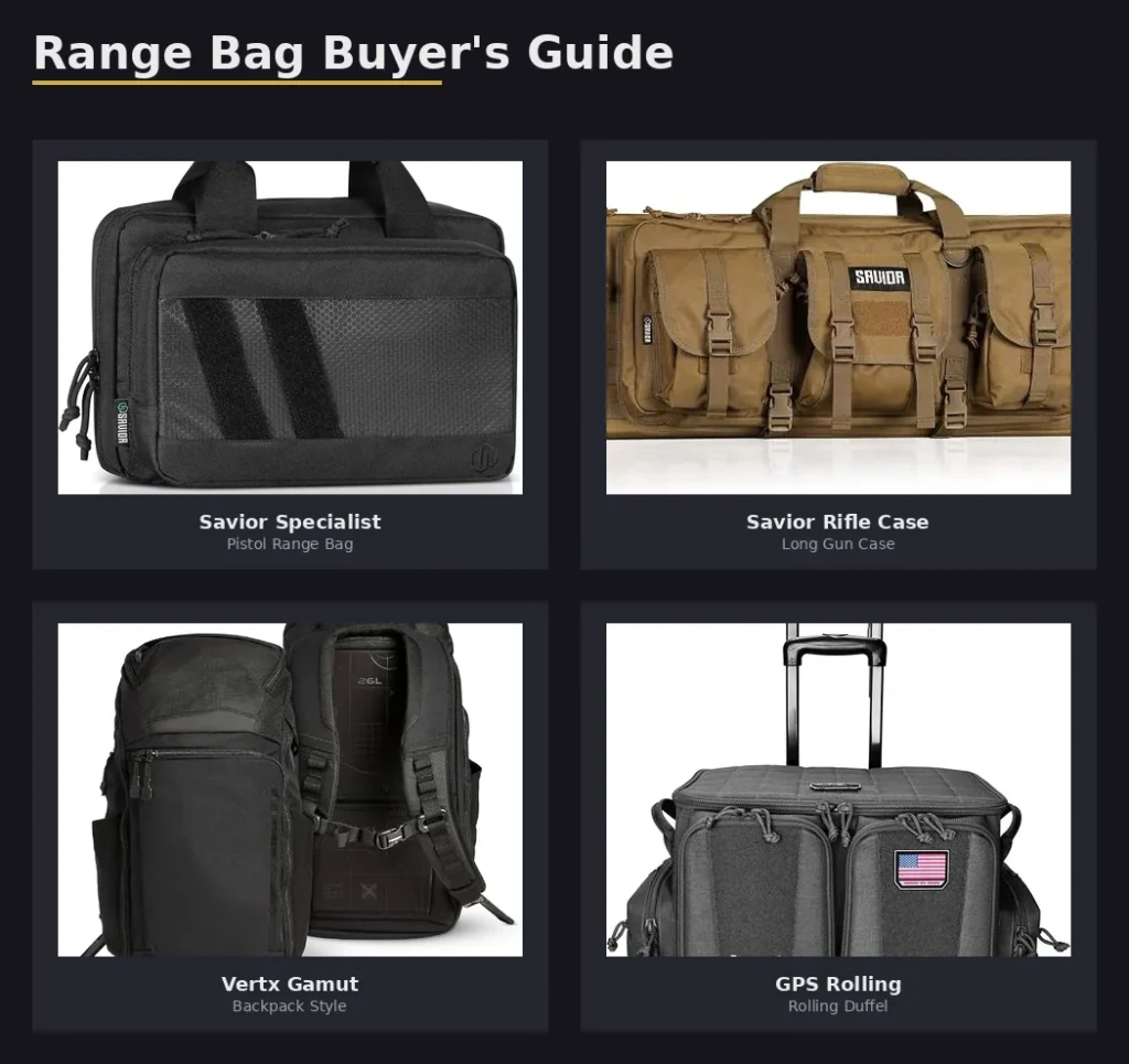 What to Look for in a Range Bag That Doesn’t Suck